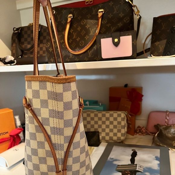 Neverfull MM Damier Azur - Picture 6 of 10